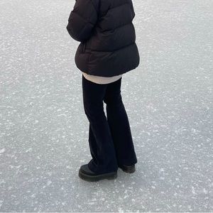 Navy Bootcut Corduroy Pants from Gap